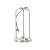 Plynový slnečník s práškovým náterom, 221 cm