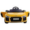 Audi R8 Spyder batérie Auto žlté maľované