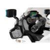 BMW R1200 Policajná batéria Motocykel biela