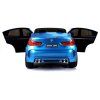 BMW X6M Modré lakované auto na batérie