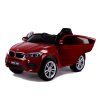 BMW X6 batérie auto červené maľované