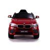 BMW X6 batérie auto červené maľované