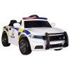 Policajné auto na batérie biele