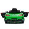Elektrické autíčko Mercedes GTR zelené, LED, MP3