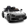 Mercedes GTR batériové auto strieborné lakované