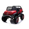 Mercedes Unimog Červený automobil na batérie