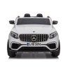 Elektrické autíčko Mercedes GLC 63S LED MP3 biele