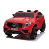 Elektrické autíčko Mercedes GLC 63S LED MP3 červené