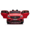 Elektrické autíčko Mercedes GLC 63S LED MP3 červené lakované