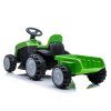 TR1908T Batériový traktor s prívesom zelený
