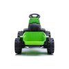 TR1908T Batériový traktor s prívesom zelený