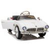 BMW Retro biele auto na batérie