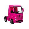 Mercedes Actros ružový 4x4 batérie auto