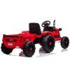 Batériový traktor s prívesom CH9959 Red
