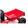 Batériový traktor s prívesom CH9959 Red