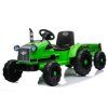 Batériový traktor s prívesom CH9959 zelený