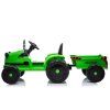 Batériový traktor s prívesom CH9959 zelený