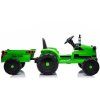 Batériový traktor s prívesom CH9959 zelený