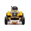 Batériový traktor s prívesom CH9959 Yellow