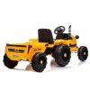 Batériový traktor s prívesom CH9959 Yellow
