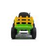 Batériový traktor s prívesom XMX611 zelený