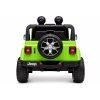 Jeep Rubicon 4x4 batéria auto zelená