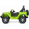 Jeep Rubicon 4x4 batéria auto zelená