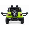 Jeep Rubicon 4x4 batéria auto zelená