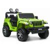 Jeep Rubicon 4x4 batéria auto zelená