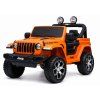 Jeep Rubicon 4x4 batéria auto oranžová