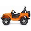 Jeep Rubicon 4x4 batéria auto oranžová