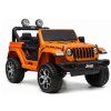 Jeep Rubicon 4x4 batéria auto oranžová