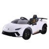 Elektrické autíčko Lamborghini Huracan LED MP3, biele
