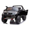 Elektrické autíčko Toyota Hilux čierne lakované