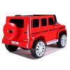 Mercedes G500 batérie auto červená