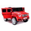 Mercedes G500 batérie auto červená