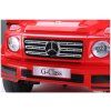 Mercedes G500 batérie auto červená