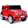 Mercedes G500 batérie auto červená