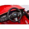 BMW M5 batériové auto s rodičovskou platformou Červená farba