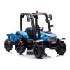 BLT-206 Batériový traktor modrý