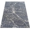 Sivý abstraktný koberec Vista 07