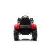 Batériový traktor s lyžicou BW-X002A červený