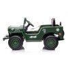 Elektrické autíčko na akumulátor JH-103 armádne zelené 4x4