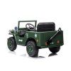 Elektrické autíčko na akumulátor JH-103 armádne zelené 4x4