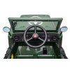 Elektrické autíčko na akumulátor JH-103 armádne zelené 4x4