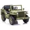 Elektrické autíčko na akumulátor JH-103 olivovozelené 4x4