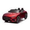Mercedes AMG SL63 Červený lakovaný batériový automobil