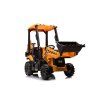 JCB akumulátorové rýpadlo s lyžicou žlté