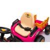 Batériový traktor BBH-030 ružový