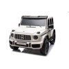 Mercedes G63 XXL White 4x4 Auto na batérie